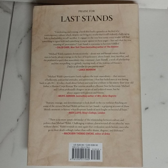 Praise For Last Stands Hardcover Book - Picture 4 of 9